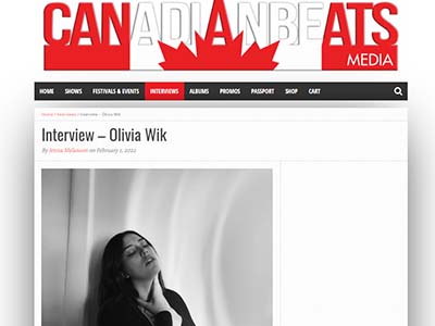 Olivia Wik Canadian Beats Interview